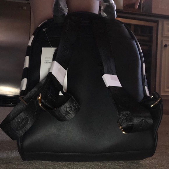 LUV Betsey Johnson Girls' Backpack Football NWT - Picture 8 of 8